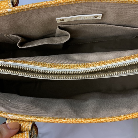 Celine Red Denim Macadam Bag - Picture 6 of 7